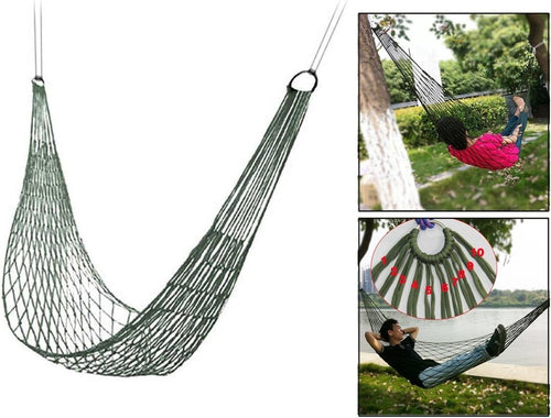 Outdoor Hammock with Mosquito Net & Sunshade | 290x140CM, 250KG Max Load