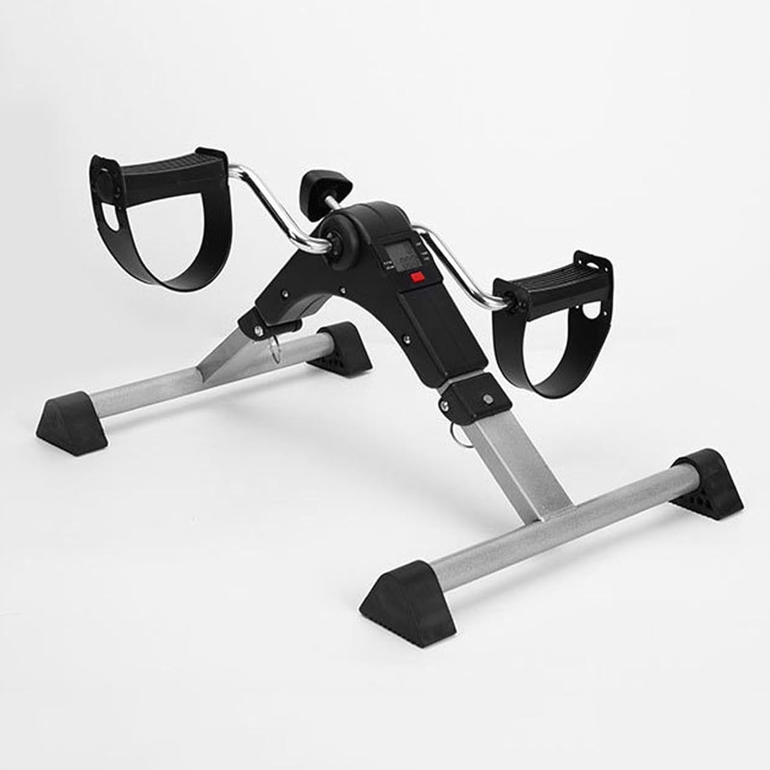 Foldable Mini Pedal Exerciser Under Desk LCD Adjustable Rehab