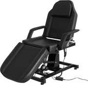 Electric Massage Table Adjustable 3-Section Beauty Spa Tattoo Bed w/ Headrest