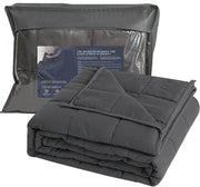 Weighted Blanket for Adults - Grey - 6kg 150x200cm - Sleep & Stress Relief