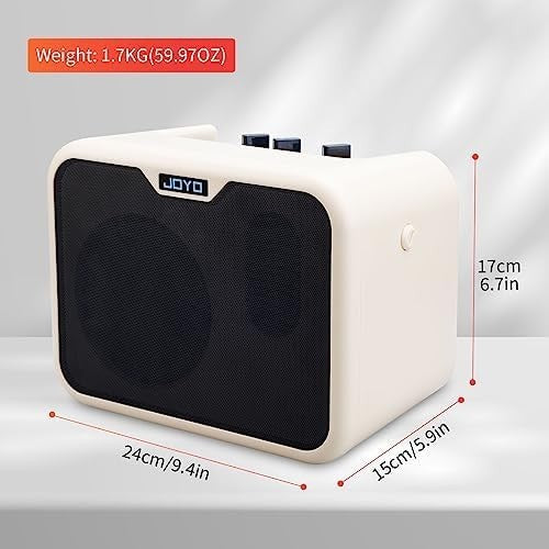 MA-10B 10W Mini Bass Guitar Amp Portable Dual Channel Drive Tone