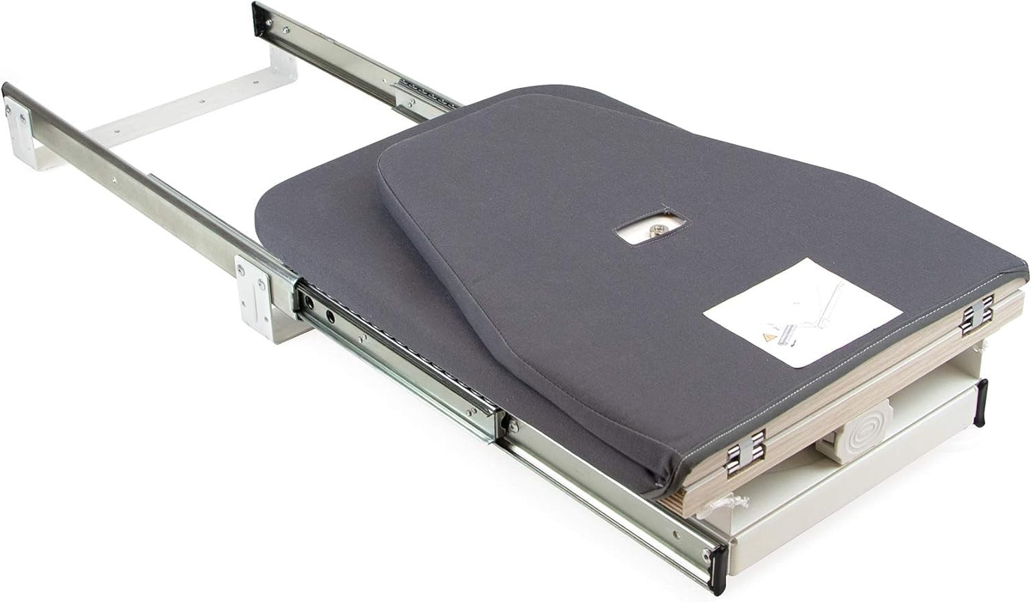 Pull Out Ironing Board Cabinet Mounted 180° Pivot Foldable Space Saving