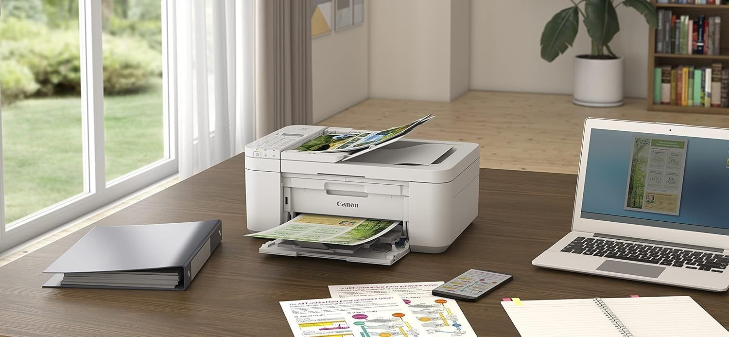 All in One Colour Inkjet Printer with WiFi, Duplex Printing and USB
