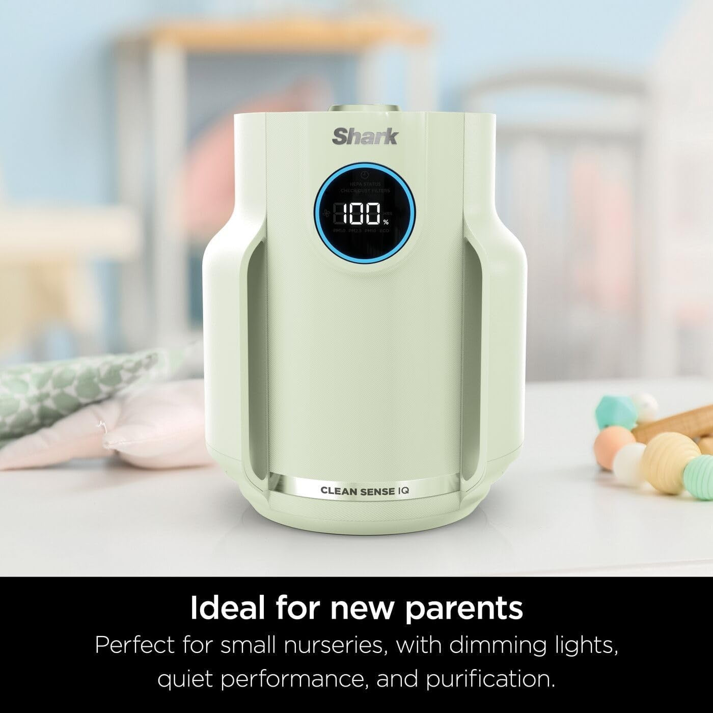 Quiet HEPA Air Purifier 23m² 5-Year Filter Dust Pollen Pet Dander