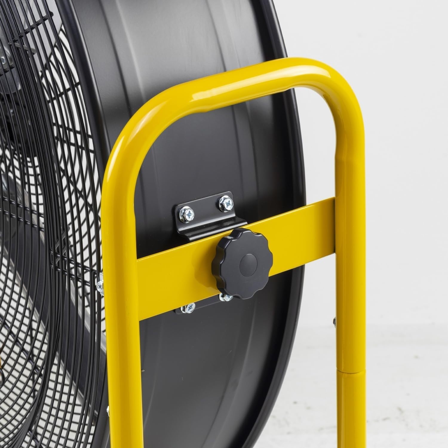30" Heavy Duty Drum Fan – 2-Speed Industrial Floor Cooling Wheels & Adjust Tilt