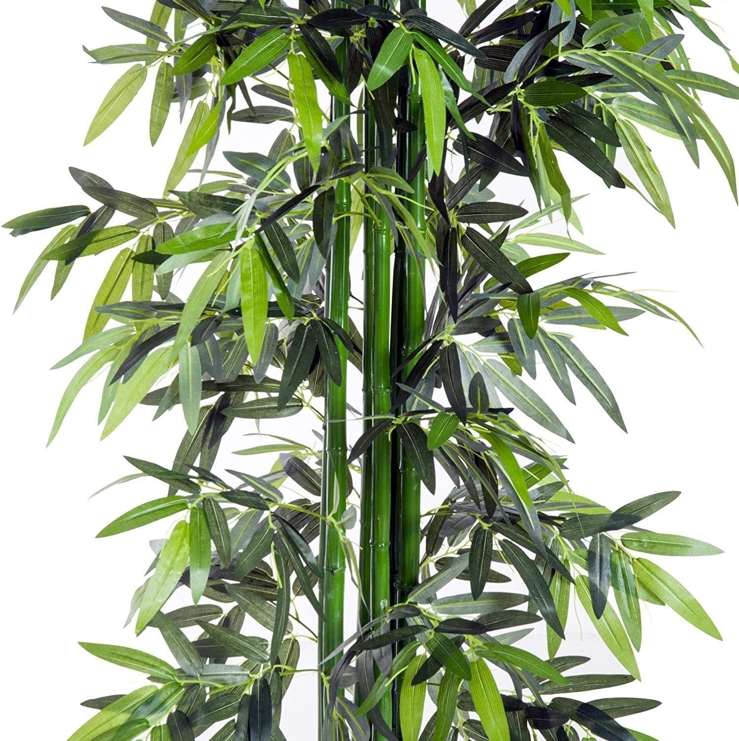 Set of 2 6FT Artificial Bamboo Trees Potted Greenery Plant Home & Garden Decor