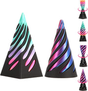 Spiral Pyramid Cone Fidget Optical Illusion Desk Toy Calm Stress Relief