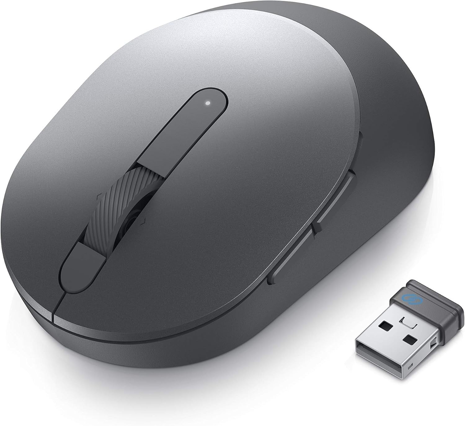 Pro Wireless Mouse Dual Mode Bluetooth USB 16000 DPI 7 Button Ergonomic Grey