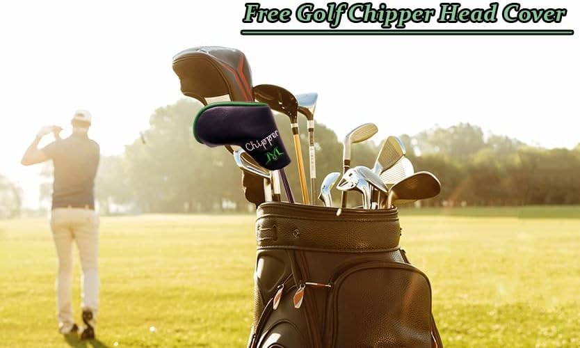 Right Hand Golf Chipper Wedge 45° 35" Wide Sole Easy Control Stiff