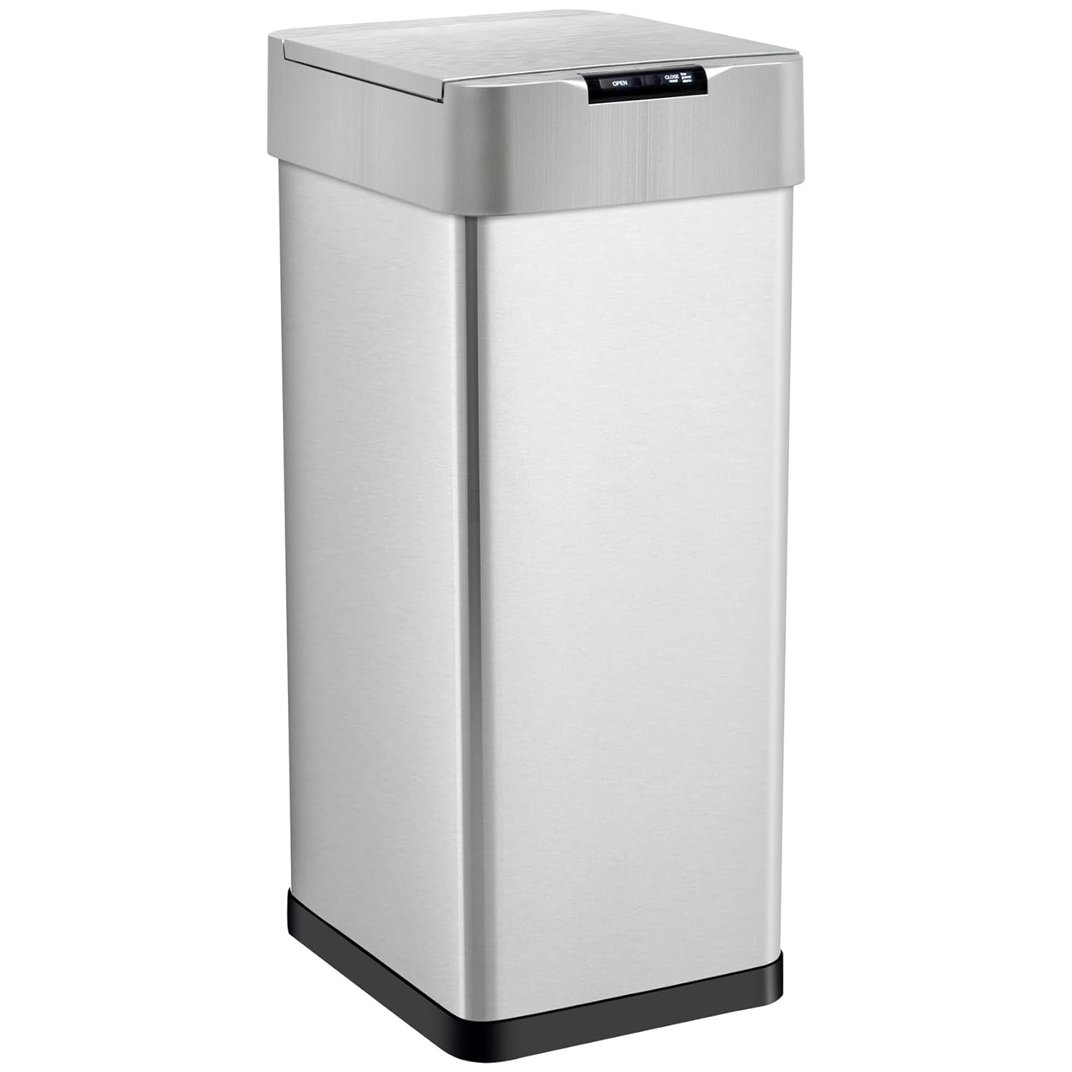 50L Automatic Sensor Kitchen Bin Stainless Steel USB Soft Close