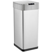 50L Automatic Sensor Kitchen Bin Stainless Steel USB Soft Close