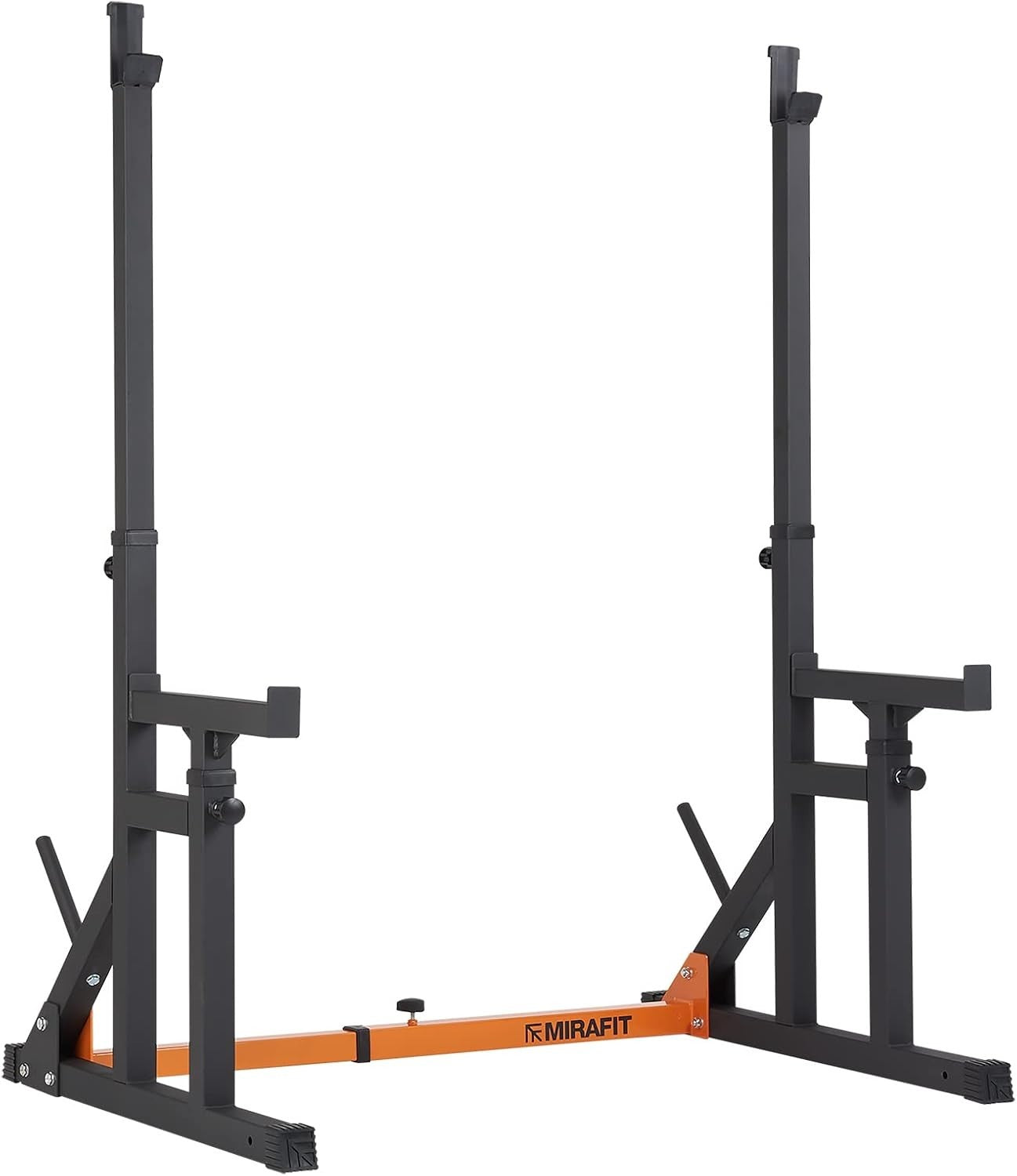 Adjustable Squat & Bench Press Rack Multi-Position Spotters Home Gym
