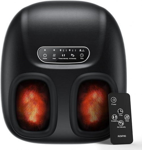 Portable Heated Shiatsu Foot Massager 3D Kneading Remote UK 10