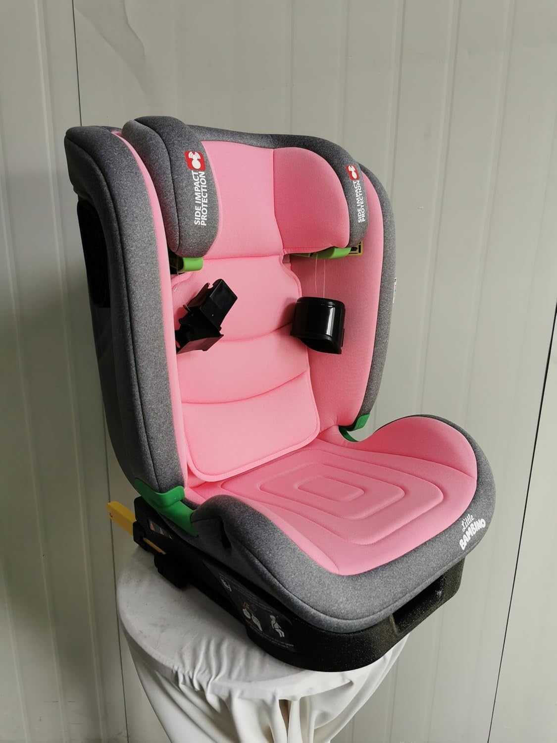 i-Size Highback Booster Car Seat 100–150cm ISOFIX Side Cup Holder