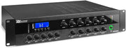 360W 6-Zone PA Mixer Amplifier 100V Bluetooth USB SD FM
