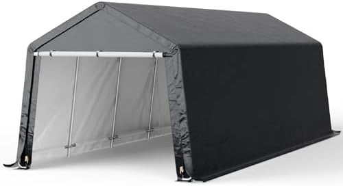 Large Bike Storage Shed 10x20ft Waterproof Outdoor Tent Garage Motorbike Shelter