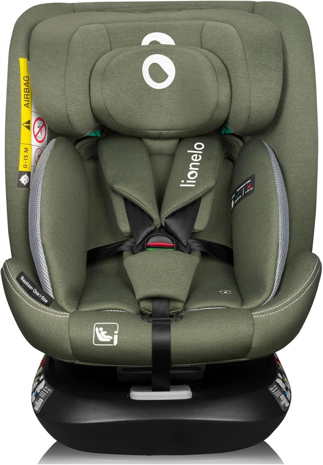 360° Swivel ISOFIX i-Size Baby Seat 0–12 Years Rear & Forward Facing