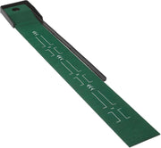 Automatic Ball Return Putting Mat Golf Training Alignment Indoor Green
