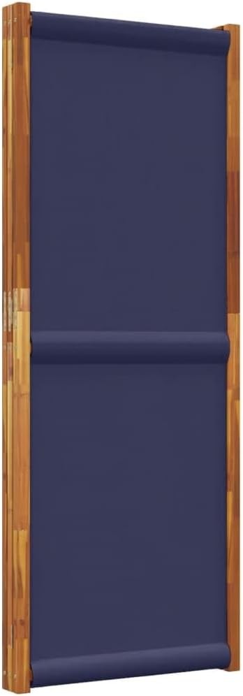 3-Panel Acacia Wood Folding Room Divider Privacy Screen 210x180cm Indoor Outdoor