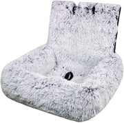 Extra Large Plush Dog Car Bed Travel Booster Seat Non Slip 110x60cm