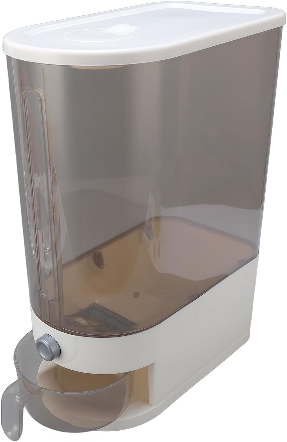 10KG Rice Dispenser Airtight PP Storage Container Space Saving