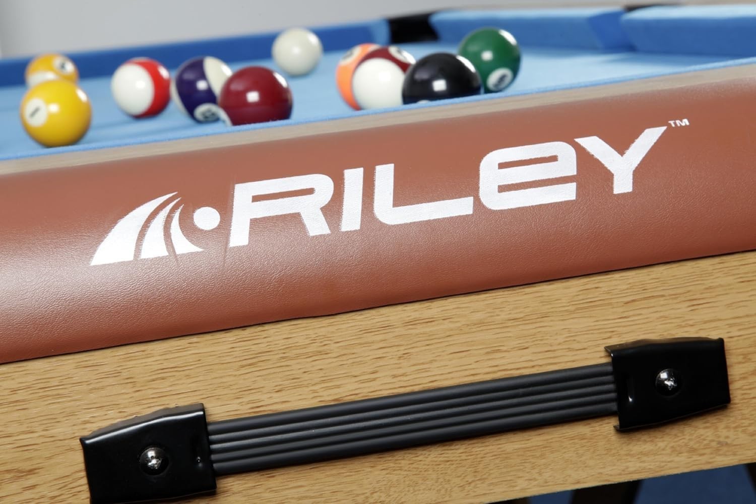 6FT Folding Snooker Pool Table No Assembly Flat Fold w Balls Cues