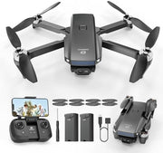 Foldable 1080P HD Camera Drone with Brushless Motors, 3D Flips & 30Min Flight