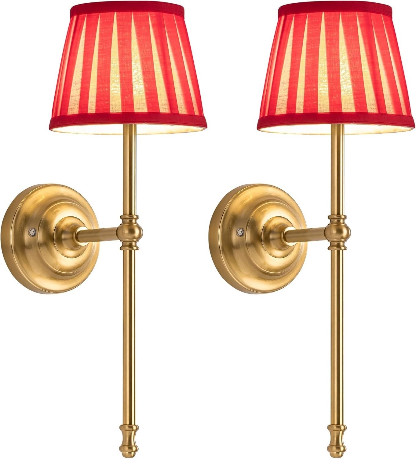Cordless Rechargeable LED Wall Sconces with Remote, Touch Dimmer, 5200mAh