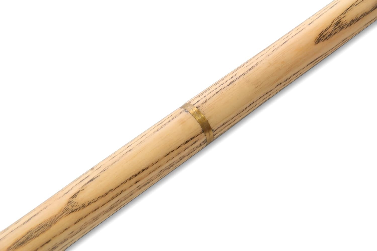 57in Ash Snooker Pool Cue 2 Piece Centre Joint 9.5mm Tip Green