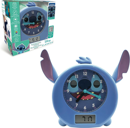 Blue Kids Sleep Alarm Clock Night Light Dawn Simulator Story Teller