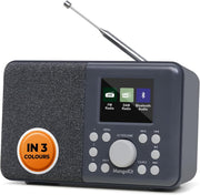 DAB DAB+ Digital Radio Bluetooth Portable Alarm Colour Battery