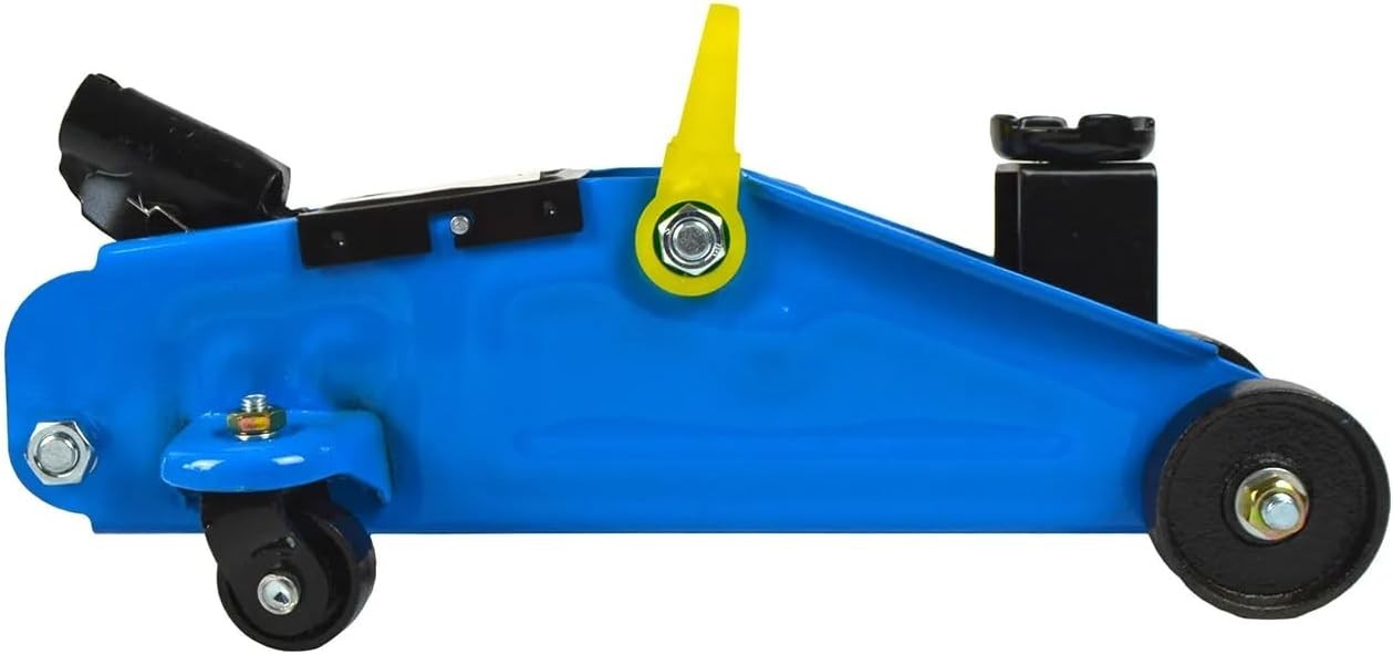 2 Ton Hydraulic Trolley Jack Heavy Duty Car Lift 125mm Low Profile Blue 2000kg