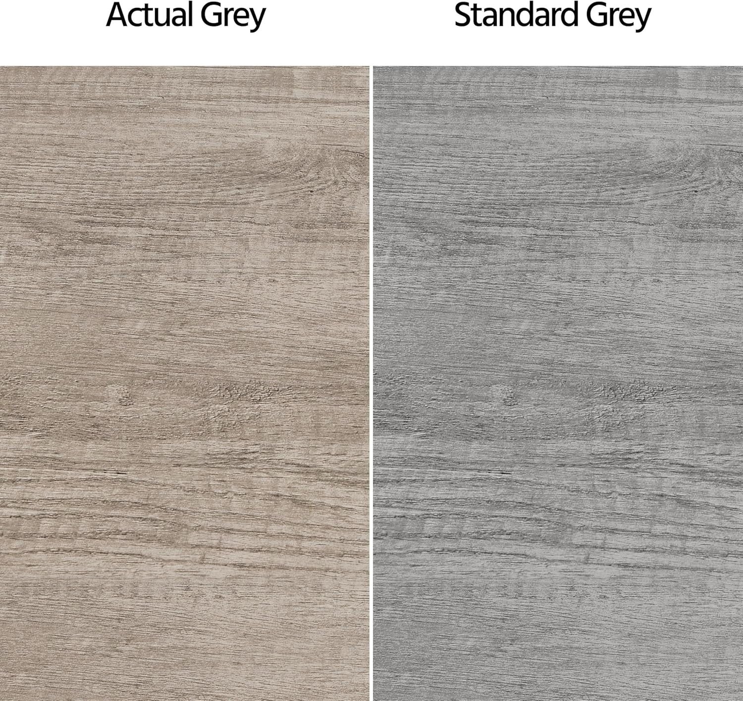 Space Saving Nesting Coffee Table Set Grey Round Side End Tables Engineered Wood