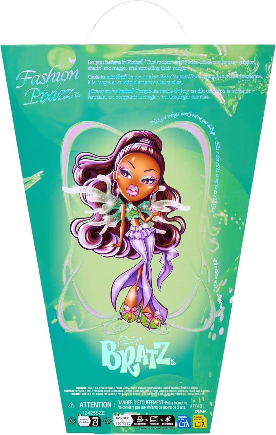Fantasy Pixie Fashion Doll 11.5in Wings Ring Outfit Accessories