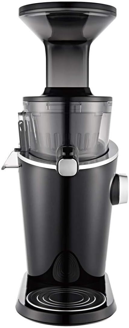 Vertical Slow Juicer 95% Yield Easy Clean 43RPM 3 Filters BPA Free