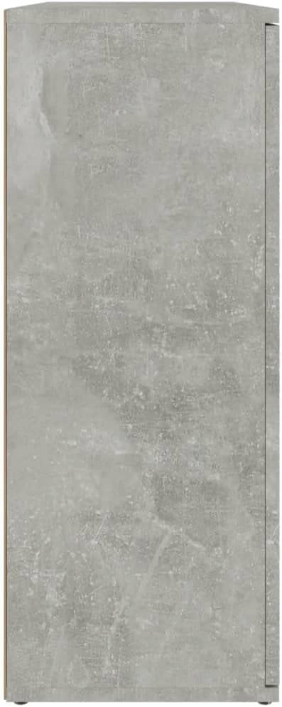 Modern Sideboard Cabinet Grey Storage Cupboard Drawers Unit for Living Room