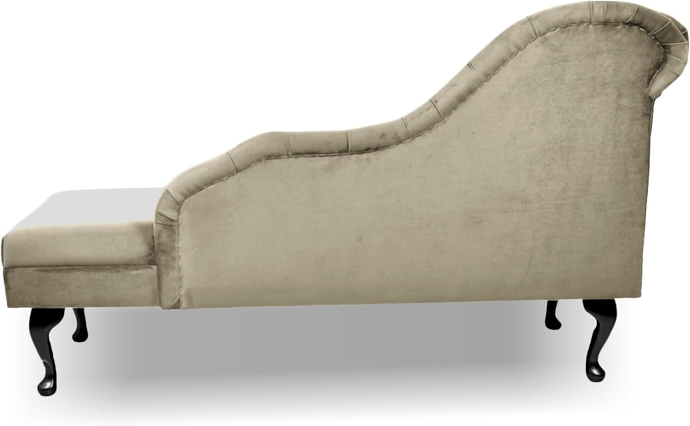 Cedar Velvet Tufted Chaise Lounge Sofa – Handmade, Durable & Stylish Seat