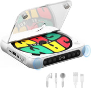 Portable CD Player Bluetooth Rechargeable Speaker USB AUX Headphones