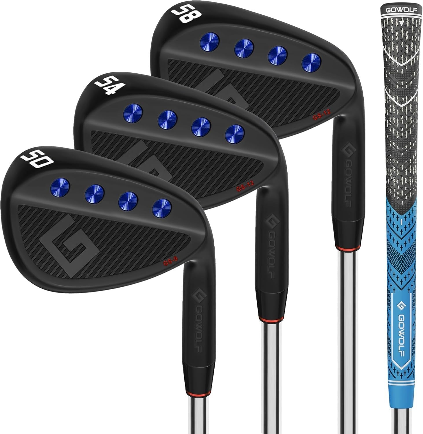 Mens Right Hand Golf Wedge Full Face CNC Milled High Spin 50–60°