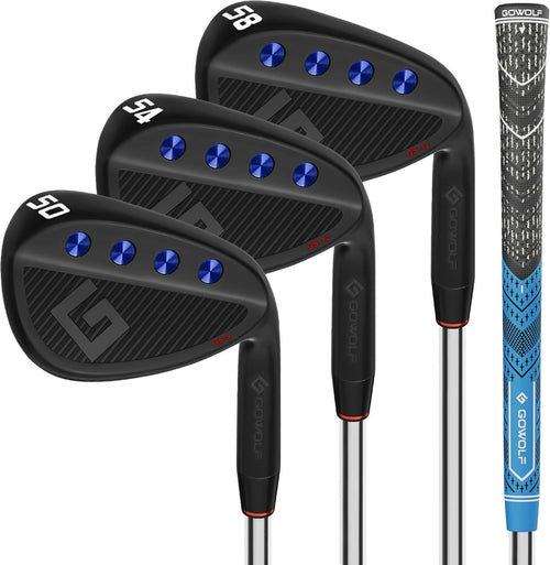 Mens Right Hand Golf Wedge Full Face CNC Milled High Spin 50–60°
