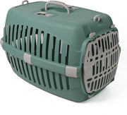 Cat Carrier Travel Crate for Small Pets – Dual Door Dog & Kitten Box Cage