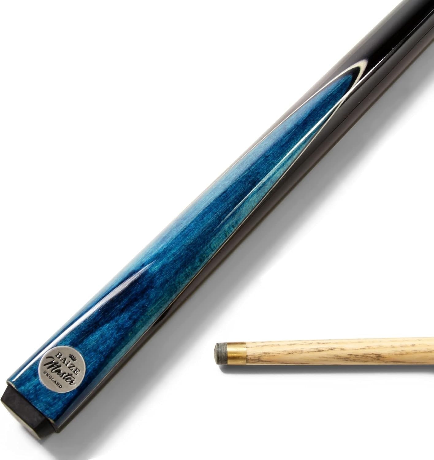 48" Junior Snooker Pool Cue 9.5mm Tip Ash Shaft 2-Piece w/ Case