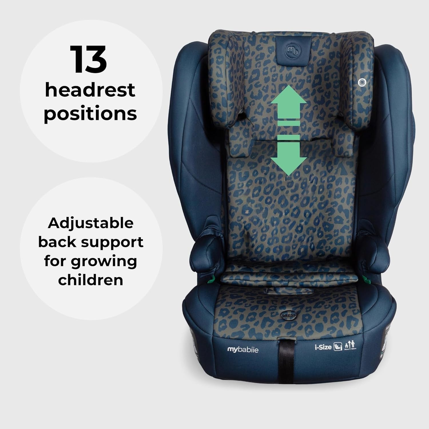 Toddler to Booster Car Seat ISOFIX Foldable 9–36kg Forward Facing