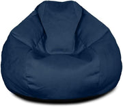 Extra Large Velvet Bean Bag Chair XL Soft Lounge Seat Gaming & Living Room