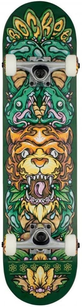 Wild Longboard 7.5" Maple Deck 52mm PU Wheels ABEC5 Bearings Green