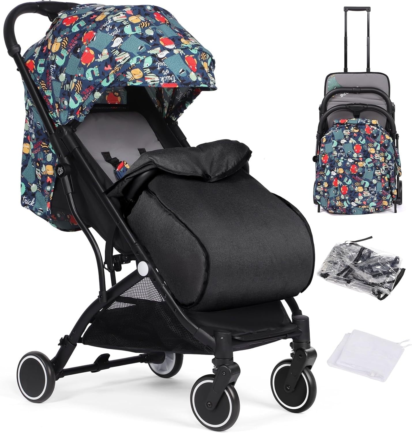 Lightweight Baby Pushchair Travel Buggy Compact Fold From Birth 15kg