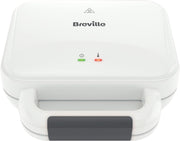 Deep Fill 2-Slice Toastie Maker with Non-Stick Plates & Quick 5-Min Cook