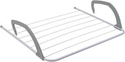Over Door Radiator Clothes Airer Drying Rack Space Saving 6m White
