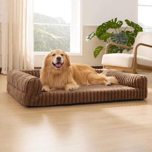 XXL Orthopedic Dog Sofa Bed 122x89x20cm Waterproof Memory Foam