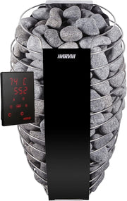 9kW WiFi Black Finnish Sauna Heater – Harvia Spirit SP90XW w/ Xenio Control